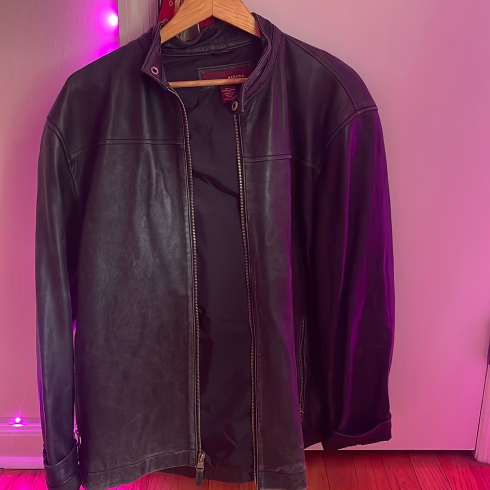 leather jacket